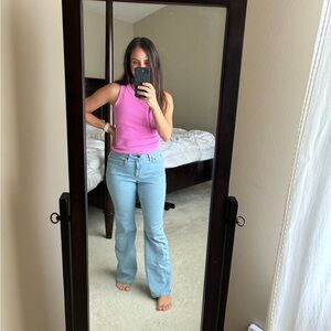 Levi's Light Blue Flare Jeans